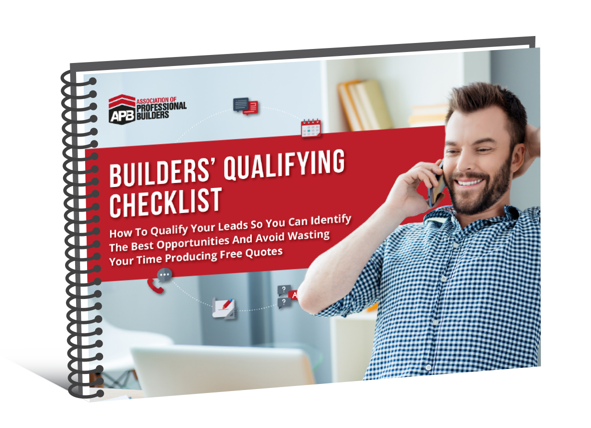 Download The Builders Qualifying Checklist